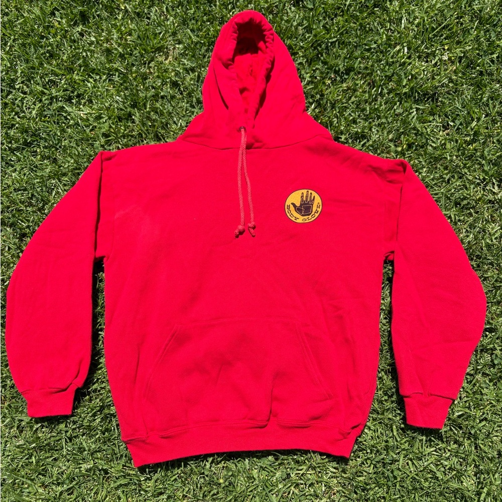 Vintage 1980s Body Glove Sweatshirt Red 80’s Design Surf Size Large Rare